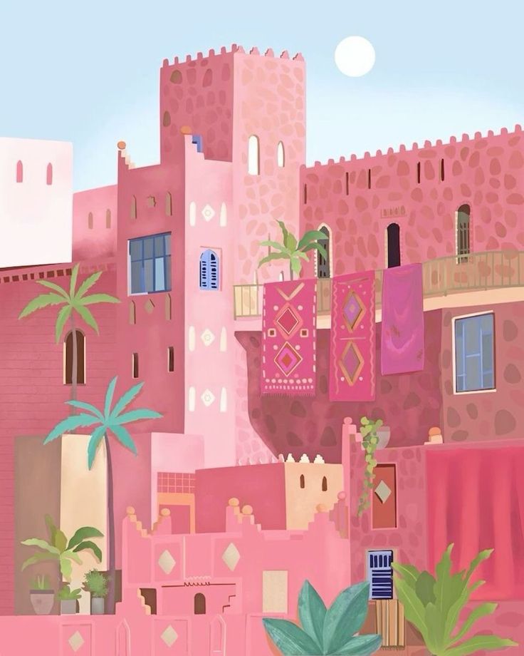 "Kasbah Rose au Soleil"