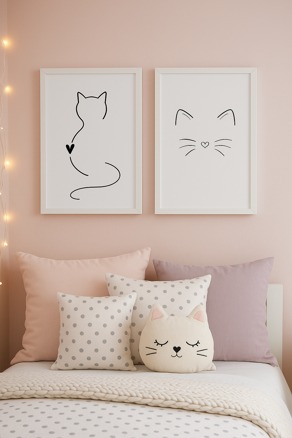Duo Félin Minimaliste