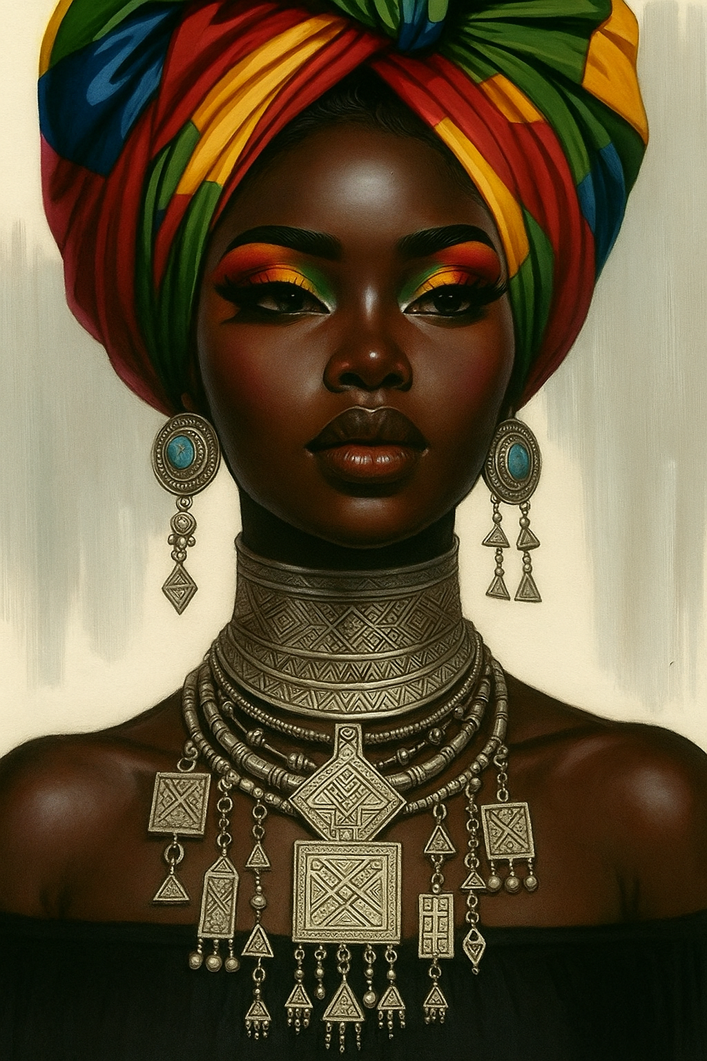 Tableau - Reine Amazighe