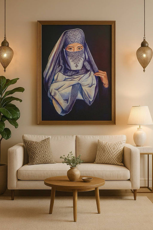 Tableau décoratif - belle femme marocaine