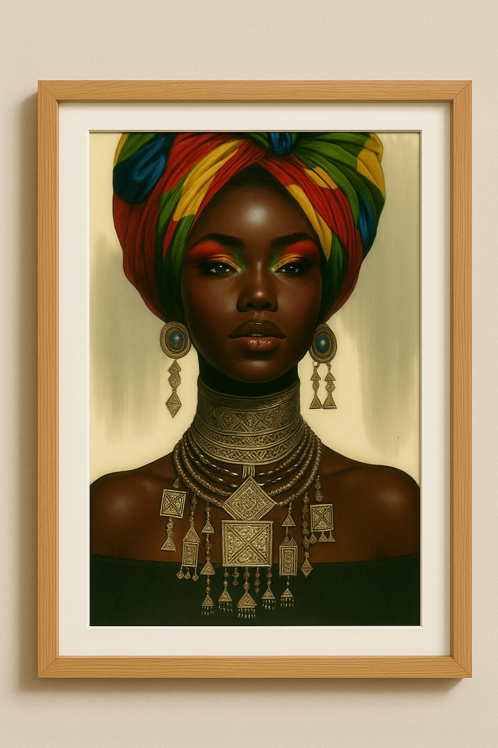 Tableau - Reine Amazighe